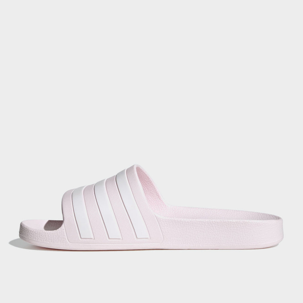Adidas Womens Adilette Aqua Slides Pink