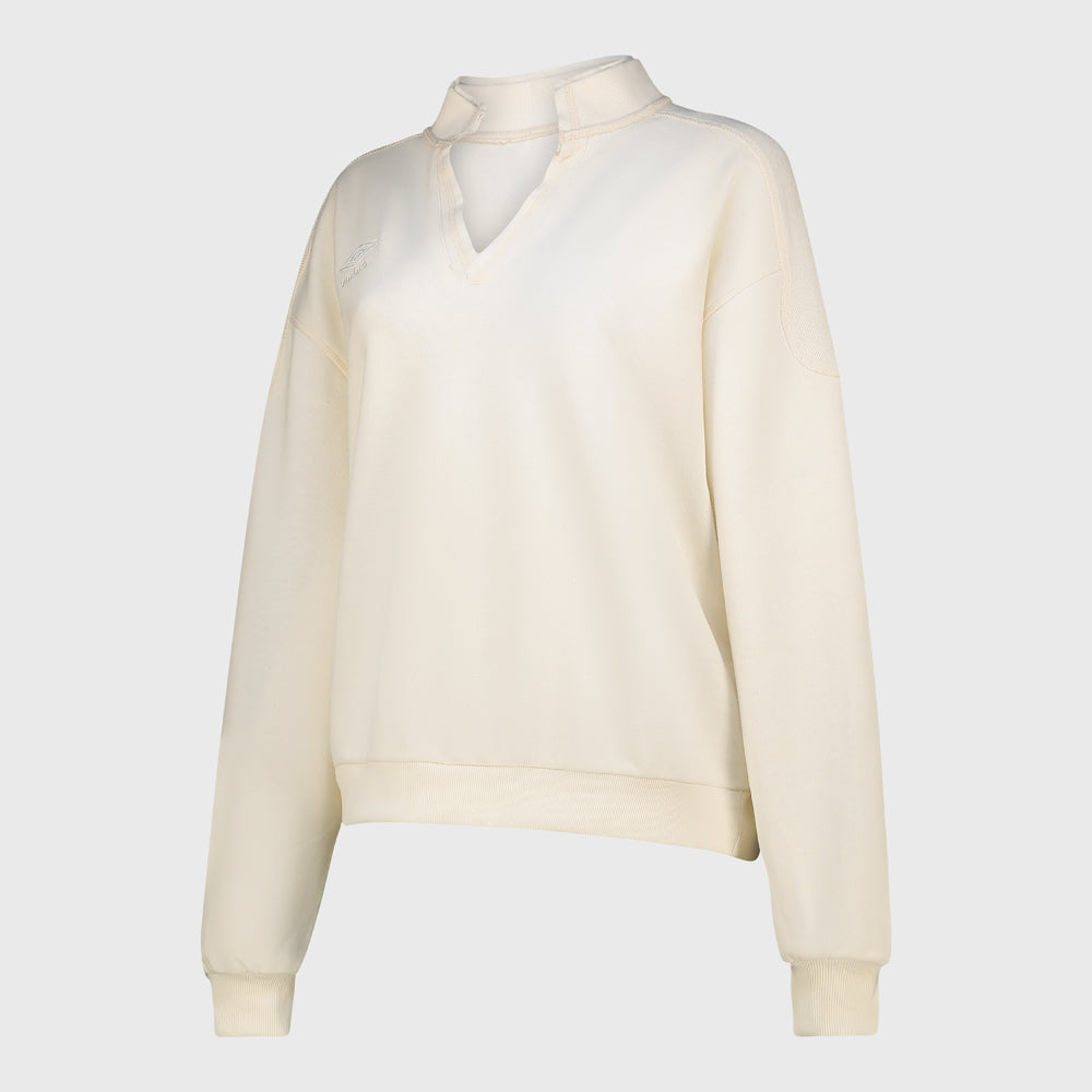 Umbro Womens Saint Crew Top Beige - Main Image