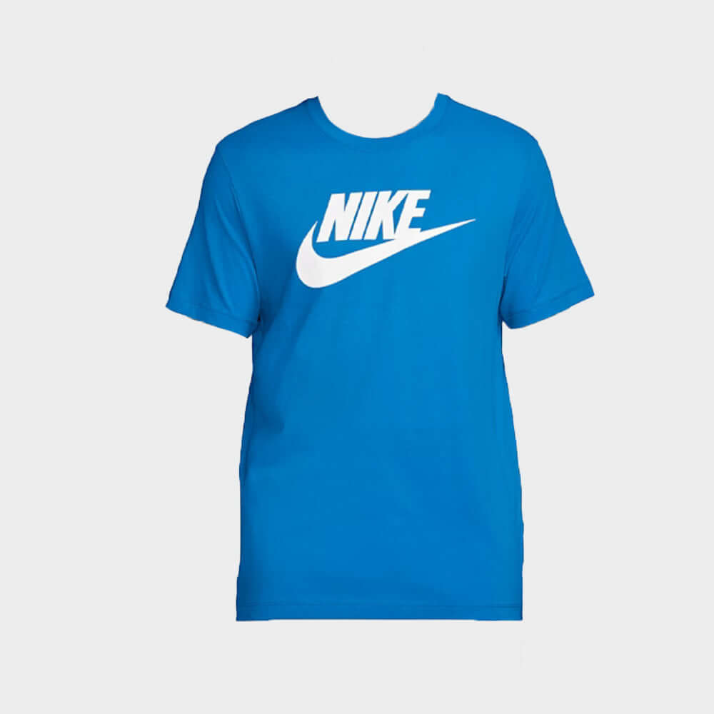 Nike Mens Icon Futura Tee Blue