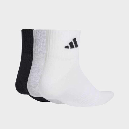 ADIDAS 3-Pack T ESS ANKLE SOCKS WHITE