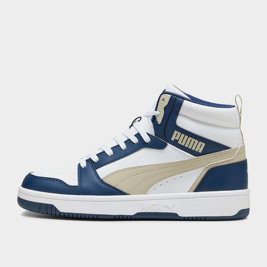 PUMA MENS Rebound V6 Mid sneakers BLUE