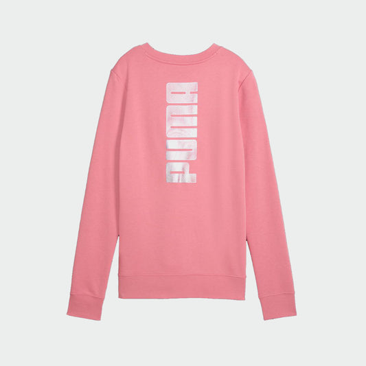 PUMA WOMENS Better Essential Crew Top PINK