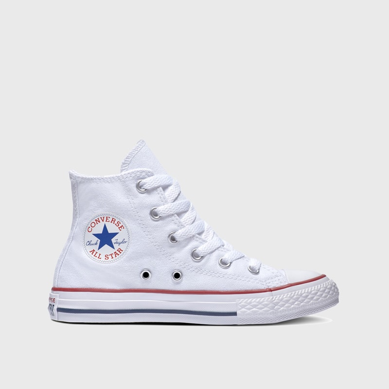 Converse Youth All Star High Top Sneakers White