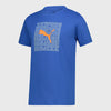 Puma Youth Graphic Box Tee Blue