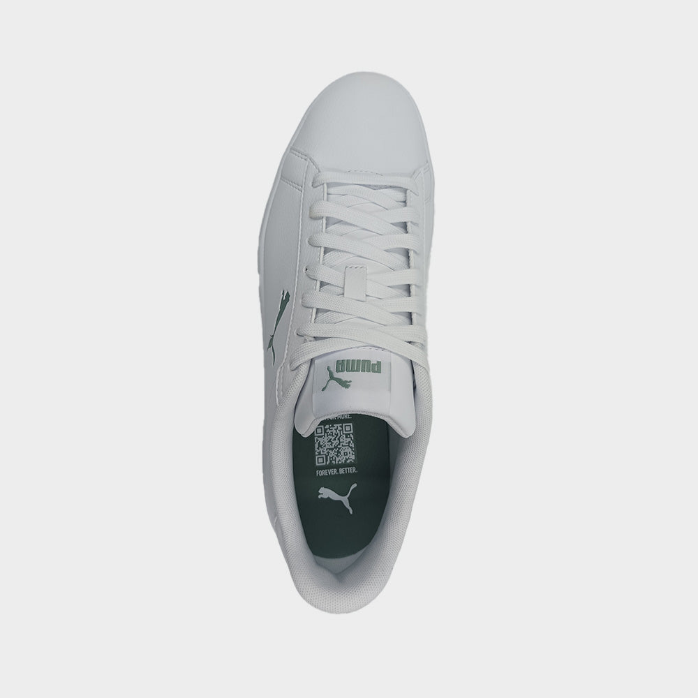 Puma Mens Smash Buck Cat Sneakers White