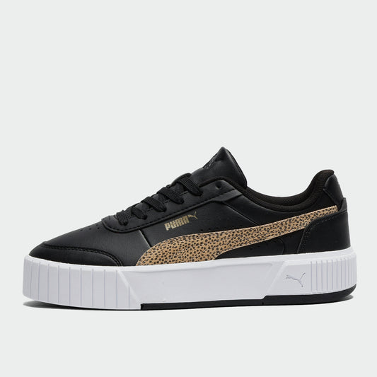PUMA WOMENS Carina Mia Top Cat Sneakers BLACK