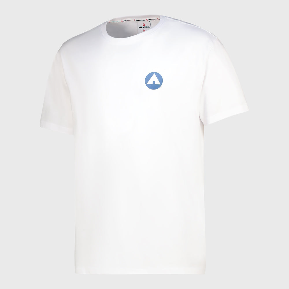 Airwalk Mens Running Man Tee White