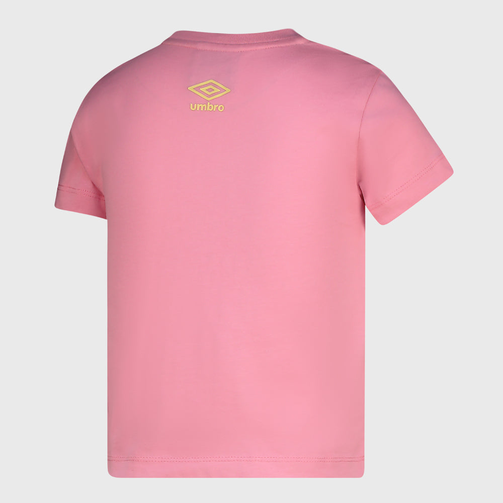 Umbro Kids Mila Logo Tee Pink