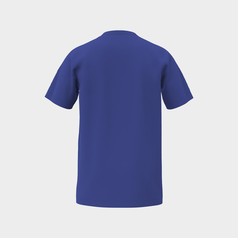 Adidas Mens Logo Graphic Tee Blue
