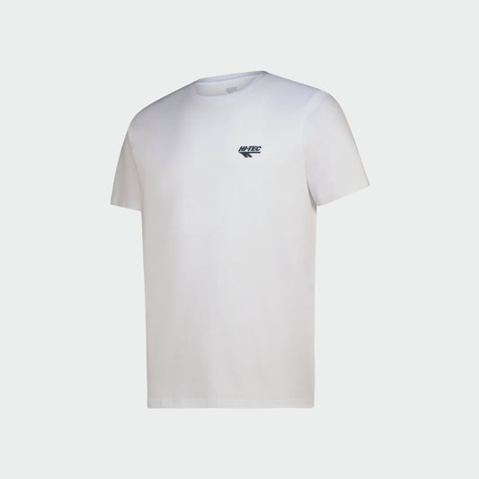 Hi-Tec Mens Basic Logo Tee White