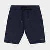 Code Mens Knit Jog Shorts Blue