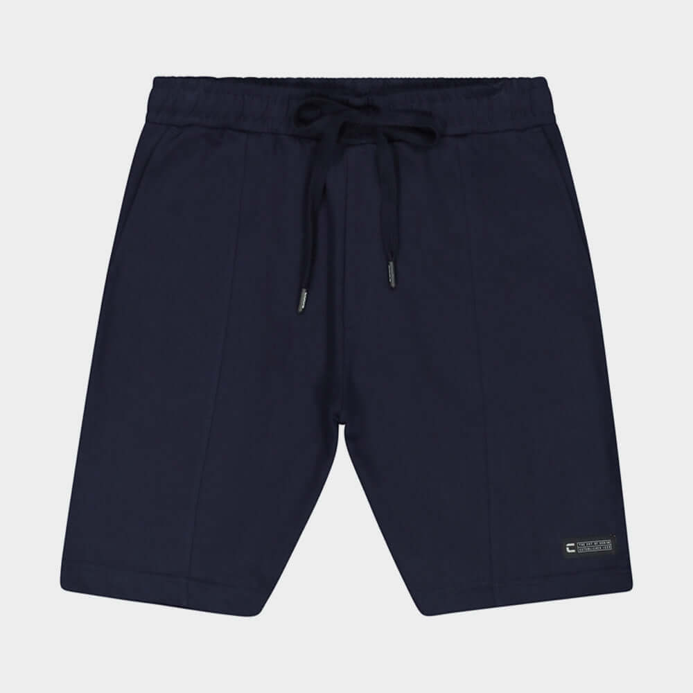 Code Mens Knit Jog Shorts Blue