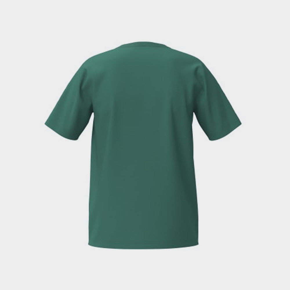Adidas Youth Block Logo Tee Green