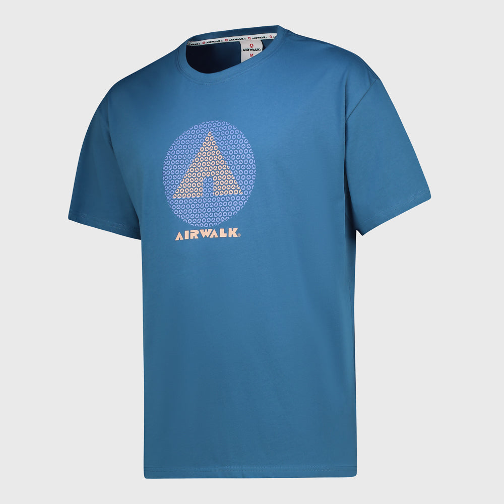 Airwalk Mens Ollie Tee Blue
