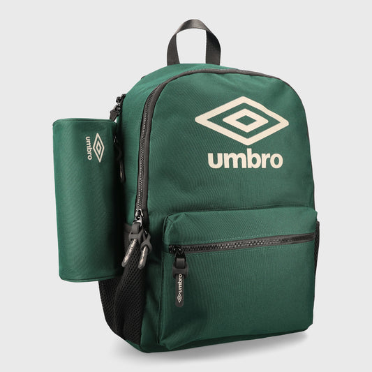 Umbro Back to School Back Pack Set Green