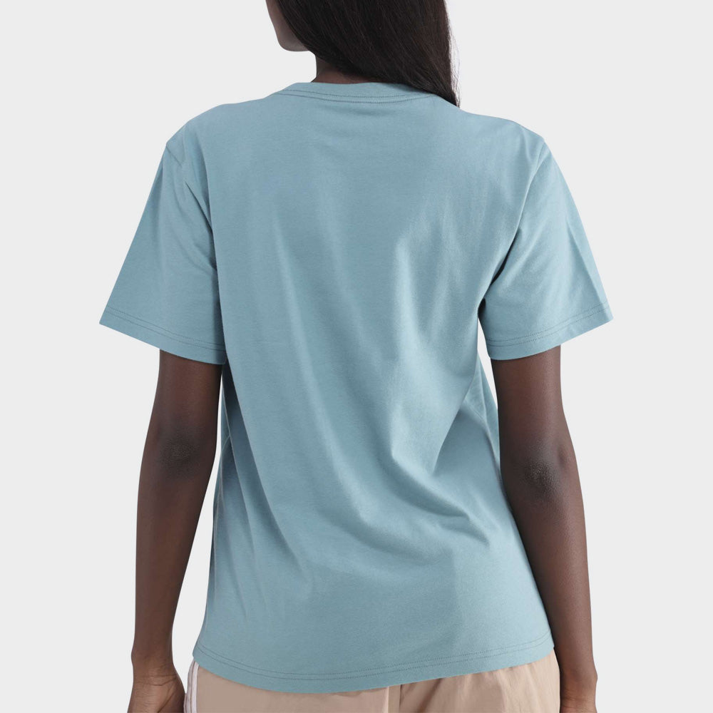 Adidas Womens Big Logo Tee Green