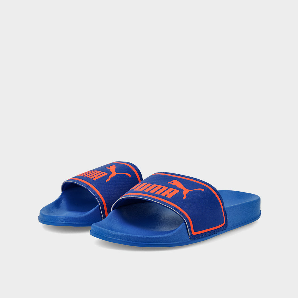 Puma Youth Poolcat Slides Blue