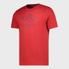 Umbro Mens Henderson 2.0 Tee Red