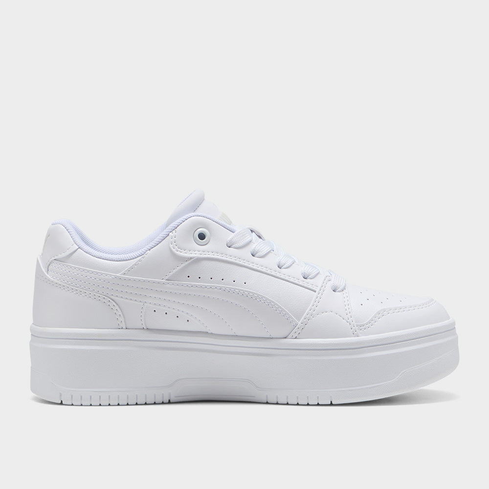 Puma Womens Rebound Femme Low Sneakers White