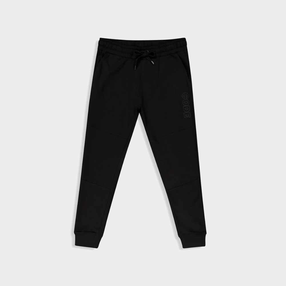 Code Mens Basic Knit Joggers Black