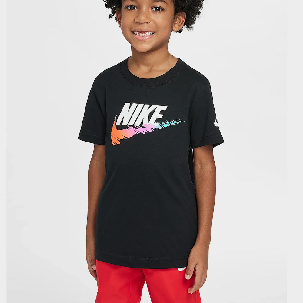 Nike Kids Brandmark Swoosh Tee Black