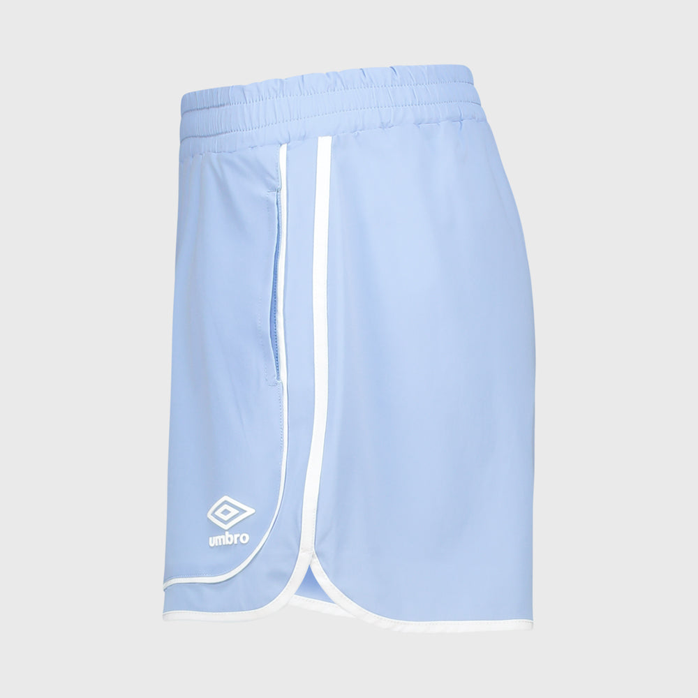 Umbro Womens Ella Split Shorts Blue