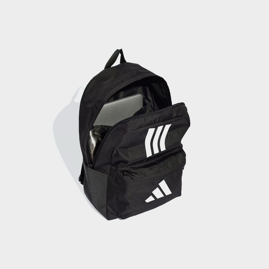 ADIDAS Classic Back to School 3 Stripes Backpack BLACK
