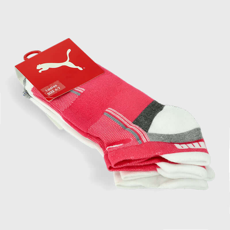 Puma Womens 2 Pack Secret Socks White/Multi _ 169308 _ Multi
