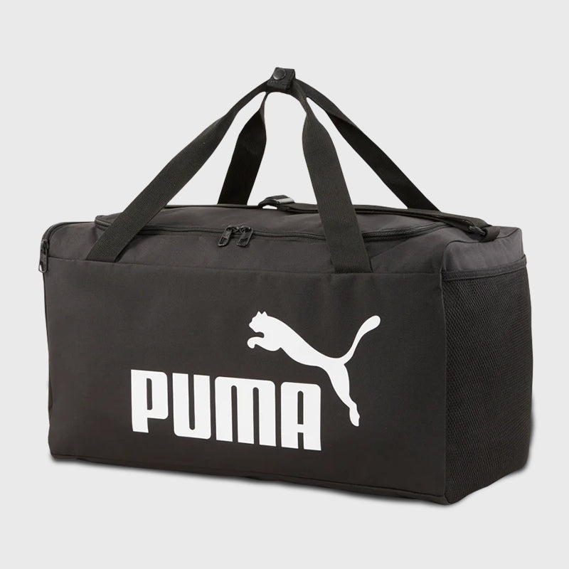 Puma Unisex Exclusive Duffel Bag S Black/White _ 172005 _ Black