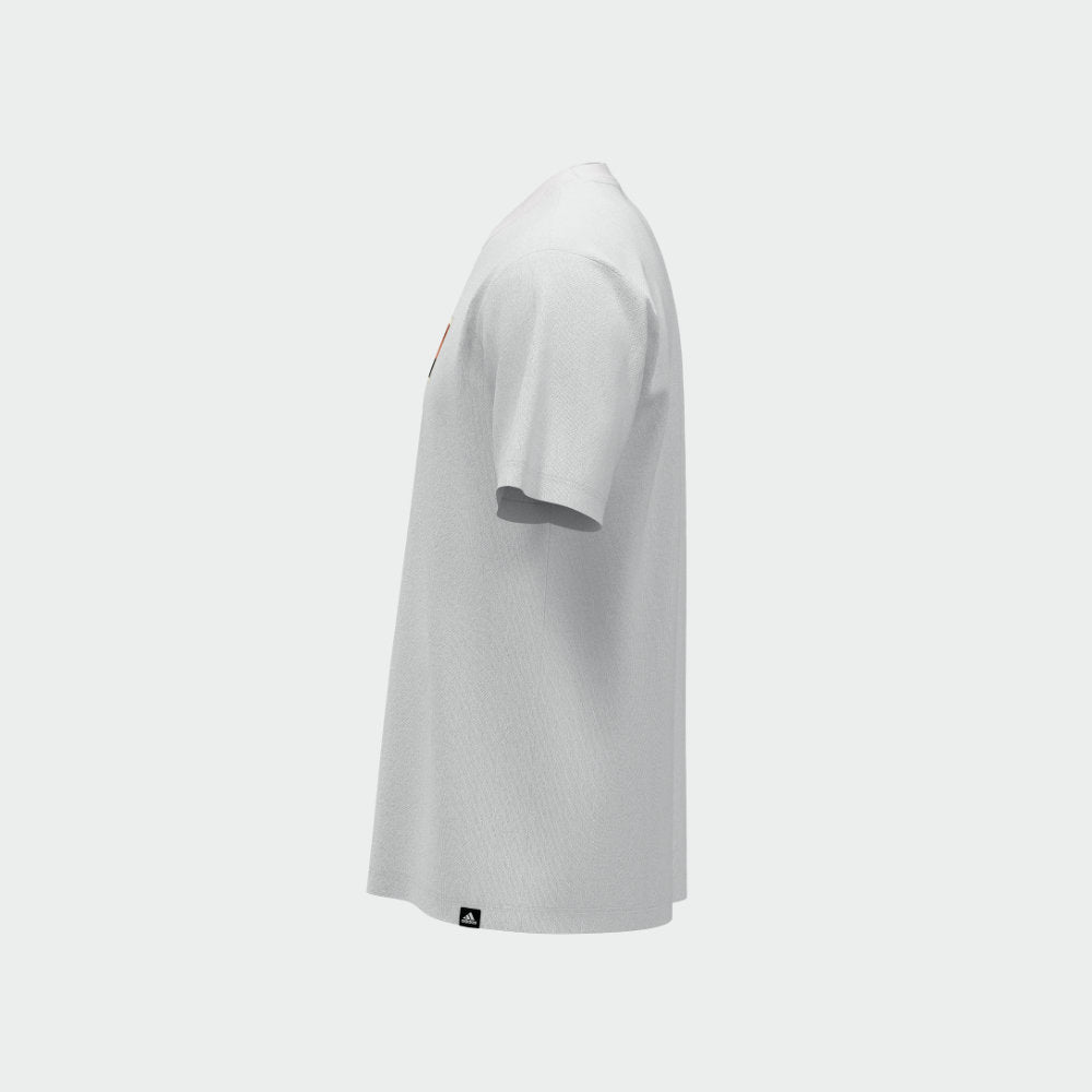 Adidas Mens Memories Of Sport Stamps Tee White