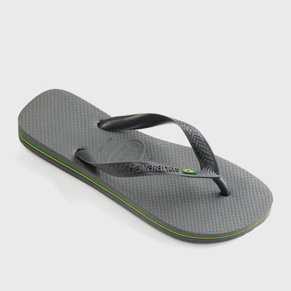 Havaianas Brazil Thong Sandals Grey