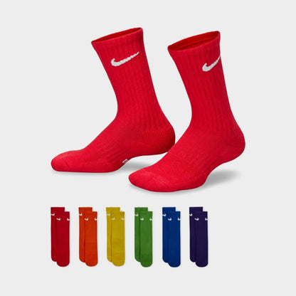 NIKE Everyday Socks RED