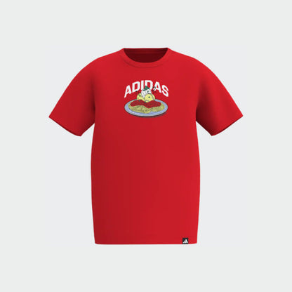 Adidas Kids Food Tee Red