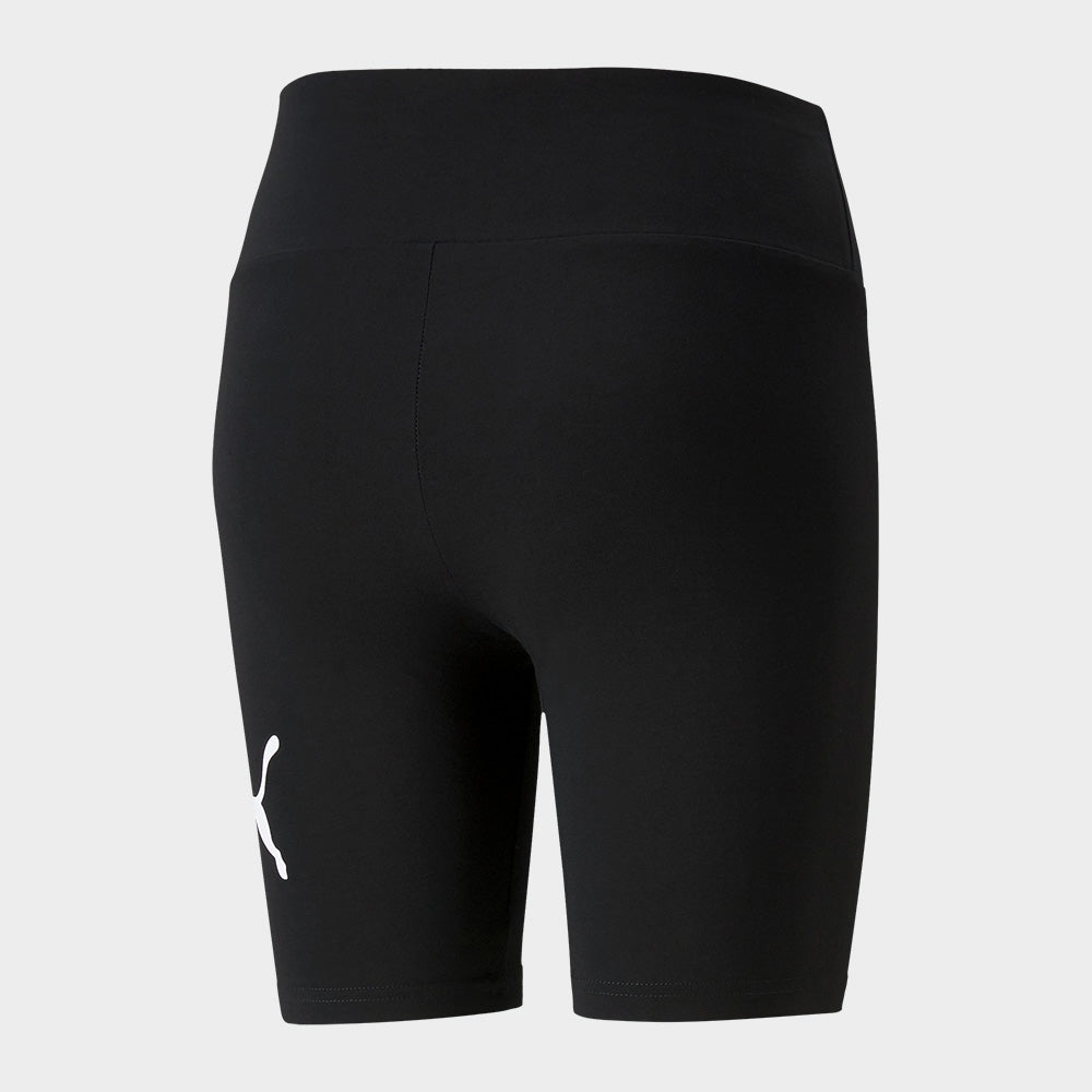 Puma Womens Essential Logo Short Leggings Black