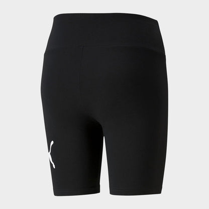 Puma Womens Essential  Logo Short Leggings Black