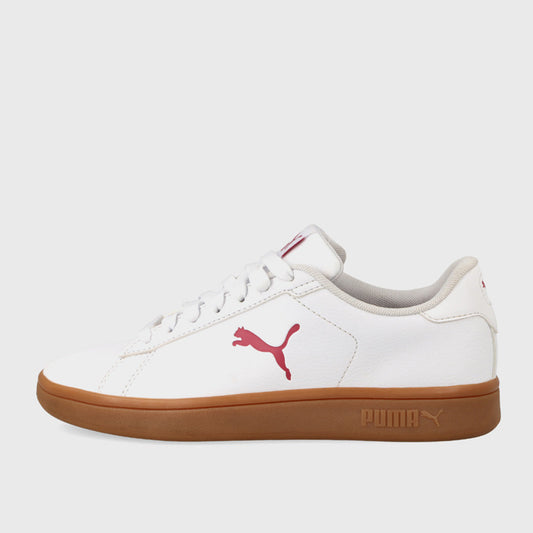 Puma Womens Smash 3.0 Cat Sneakers White