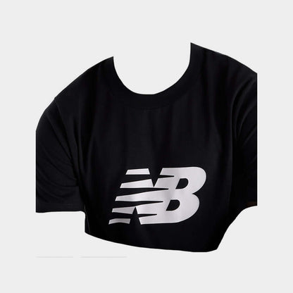 New Balance Mens Sport Logo Tee Black