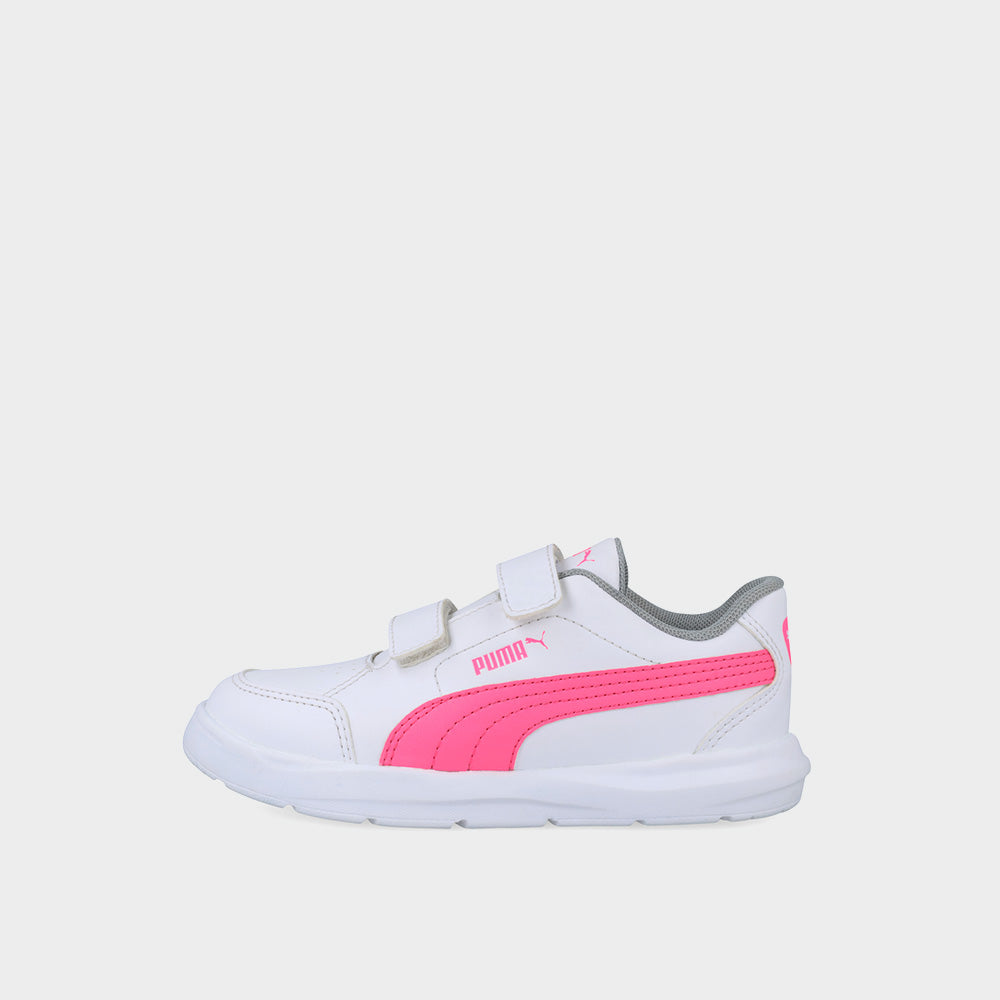 Puma Girls Evolve Court V PS Sneakers White