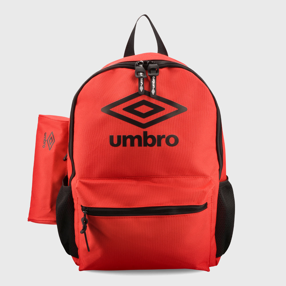 Umbro Unisex Back To School Backpack Set Red