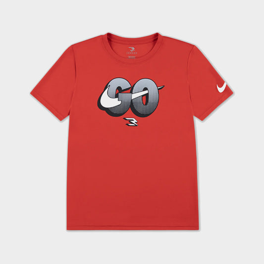 Nike Youth Go Tee Red