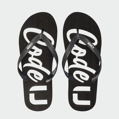 Code Mens Flip Flops Black