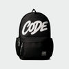 Code Applique Backpack Black