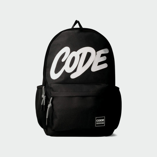 Code Applique Backpack Black
