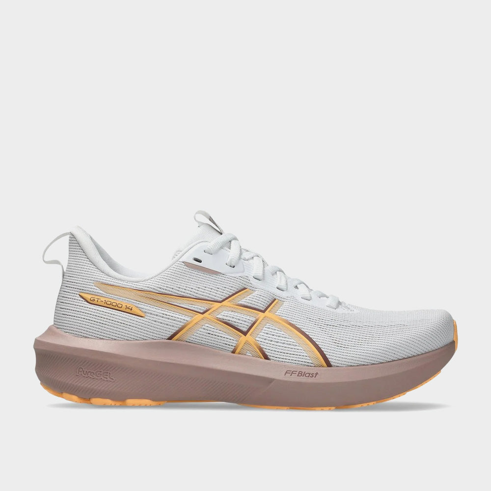 Asics Womens GT-1000 14 Running Shoes White