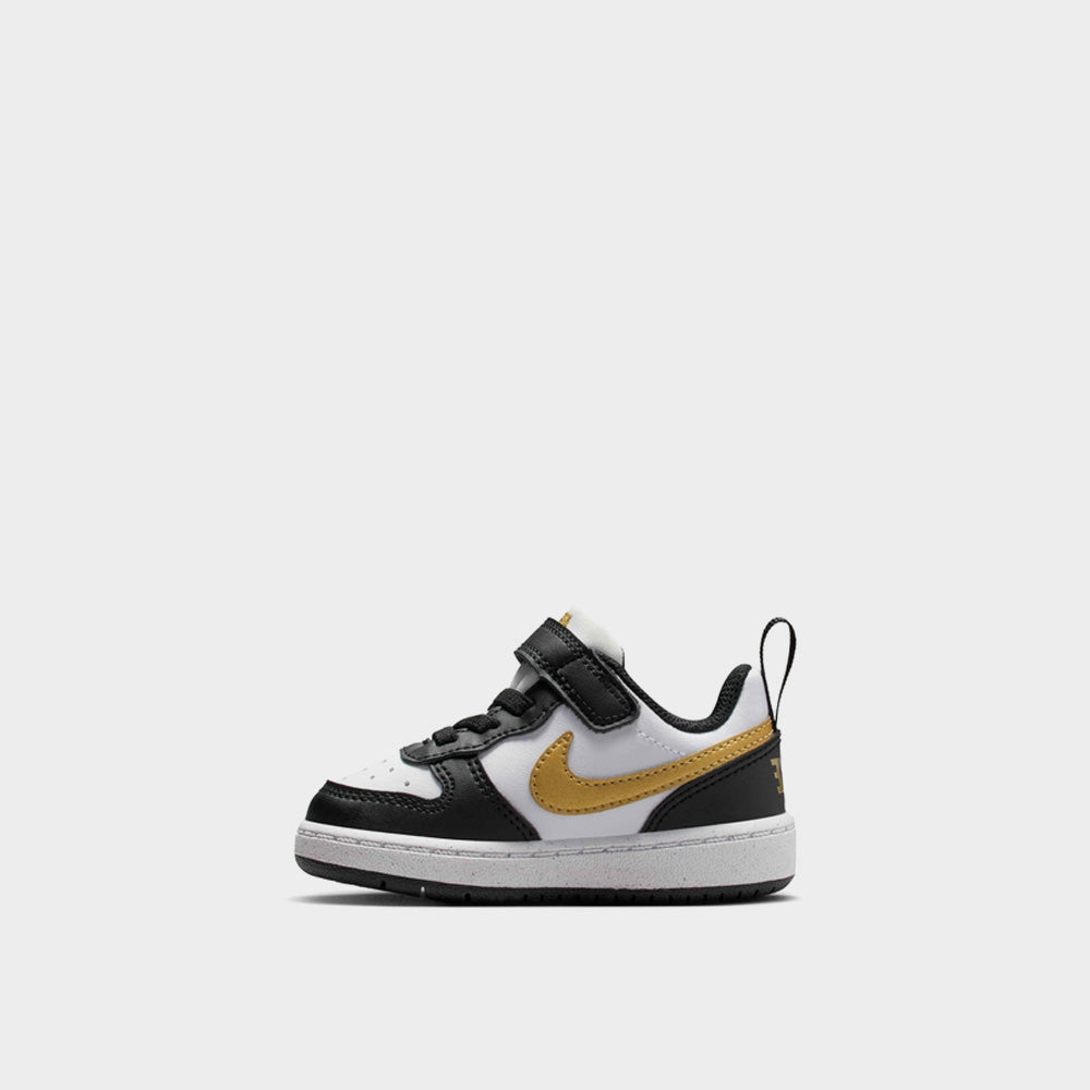 Nike Infants Court Borough Low Recraft Sneakers Black