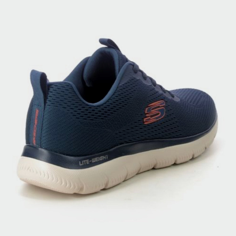Skechers Mens Summits Sneakers Blue