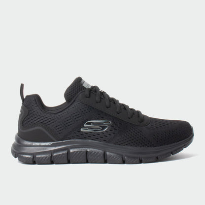 Skechers Mens Track Sneakers Black