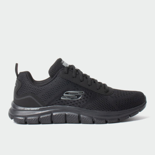 Skechers Mens Track Sneakers Black