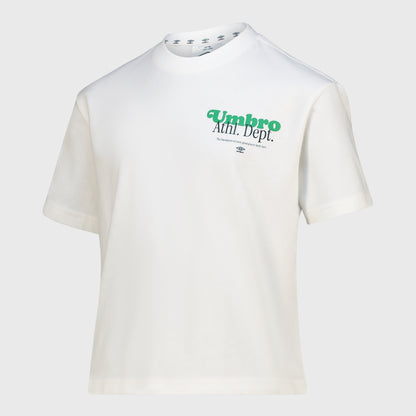 Umbro Boys Boxy Graphic Tee White