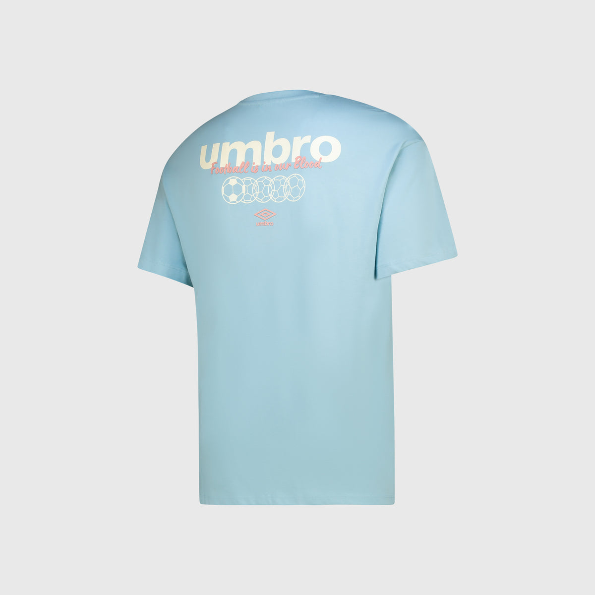 Umbro Mens Defender Tee Blue